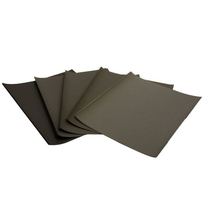 Våtslippapper 230x280mm 25 st  Cool Black Korn P2500