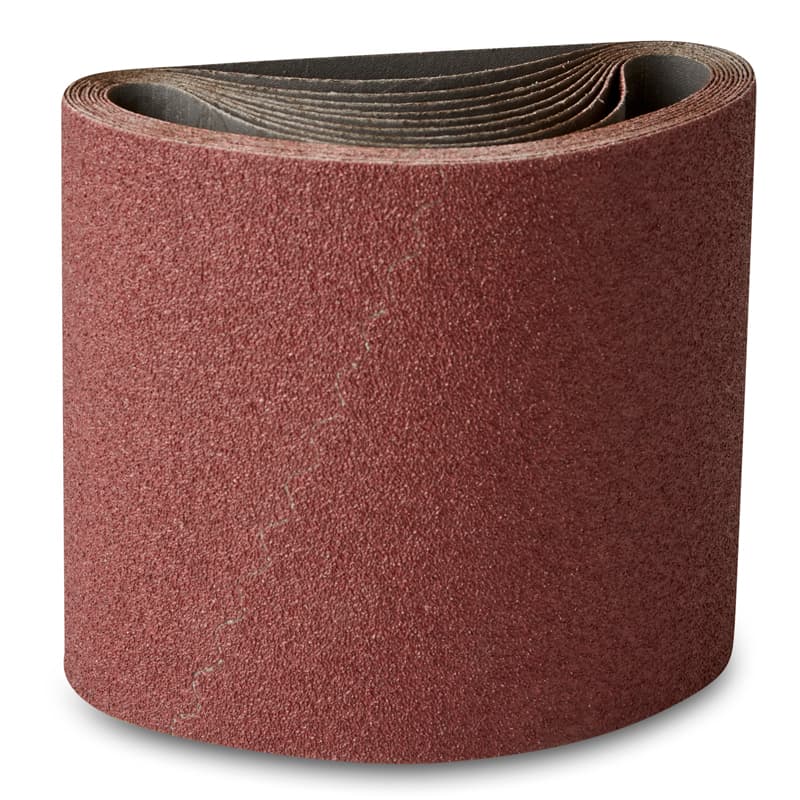 200x551mm golvslipband röd - 10 st. Korn P80