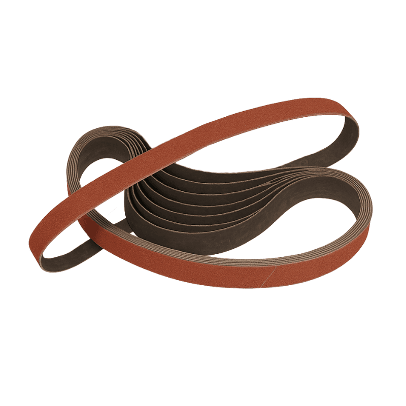 Lärred Slipband  25x762mm  10 st. Korn P40