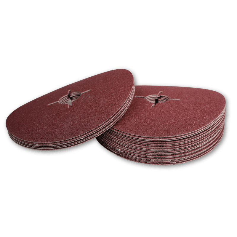 Fiberrondeller 125mm A2 - 25 st Korn P120