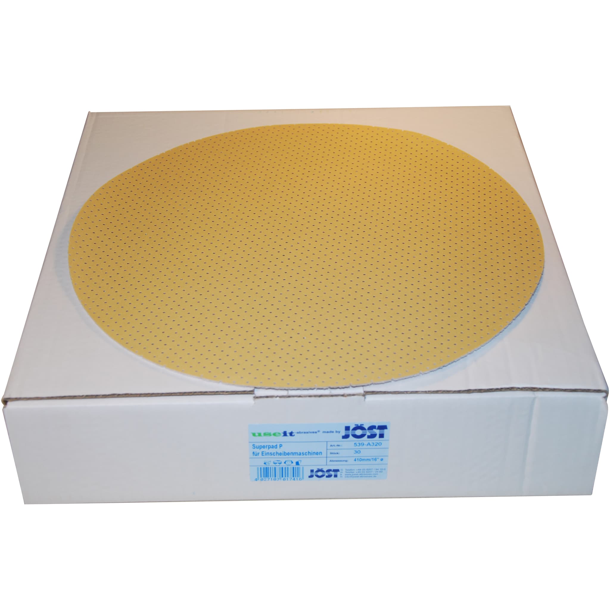 Useit Superpad P 410mm - 10st Korn P100