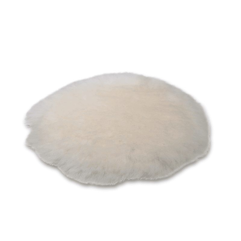 Ø150 mm - 100% naturlig lammull för grov polering - 1 st.