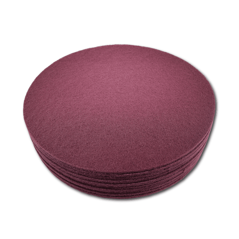 Maroon golvslipskiva 410mm - 5 st paket