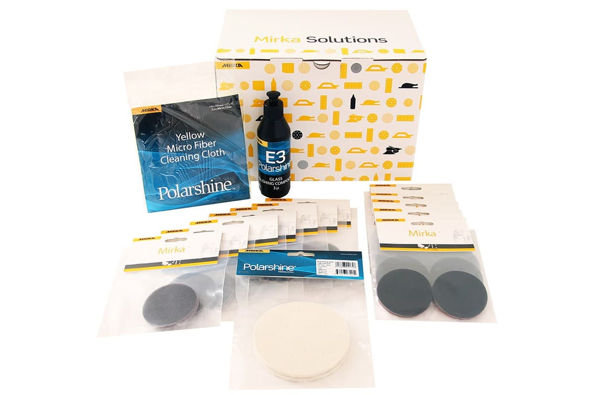 Mirka Glass Polishing kit