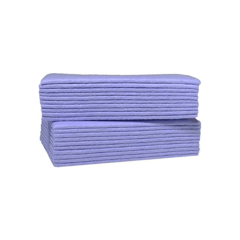 Universaldukar utan mikroplast - blå - 20 st