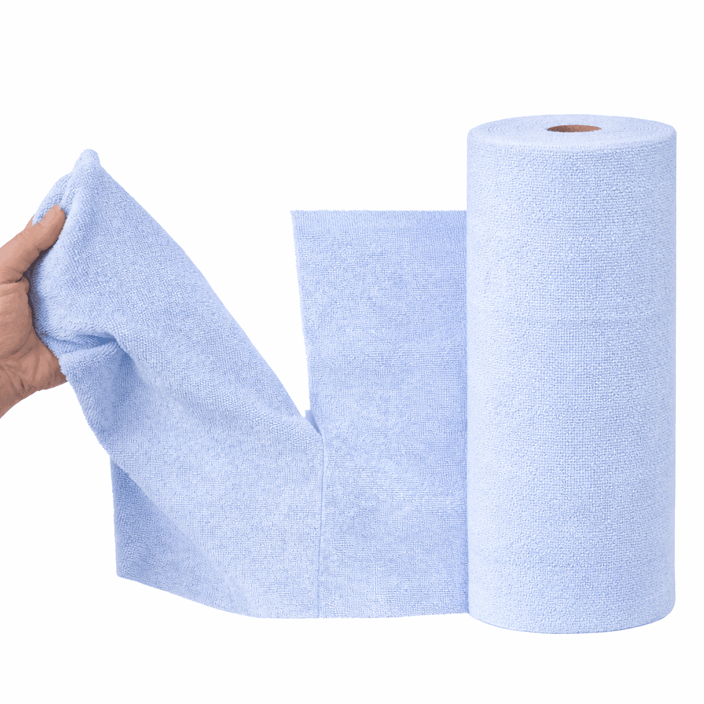 Mikrofiberdukar på rulle - 75 stycken