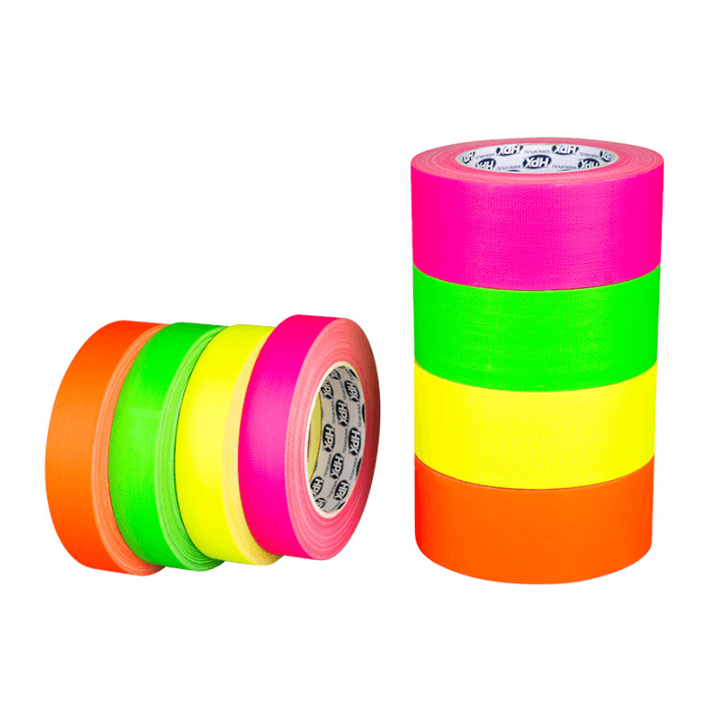 Fluorescerande silvertejp - 50 mm x 25 m