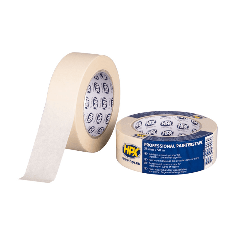 Målartejp 38mm x 50m kräm - 60°C