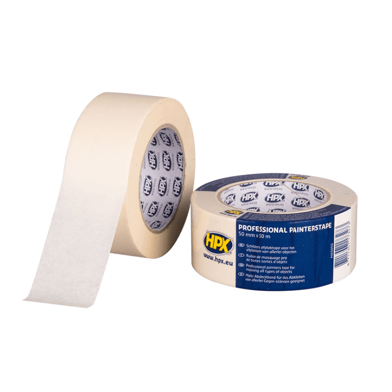 Målartejp 50mm x 50m kräm - 60°C