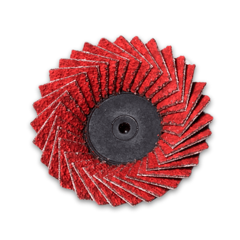50 mm lamellrondeller för Roloc - keramiskt slipkorn Korn P60