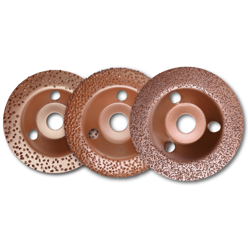 Carbide-slipskiva Ø125 mm  Grovlek Korn 14