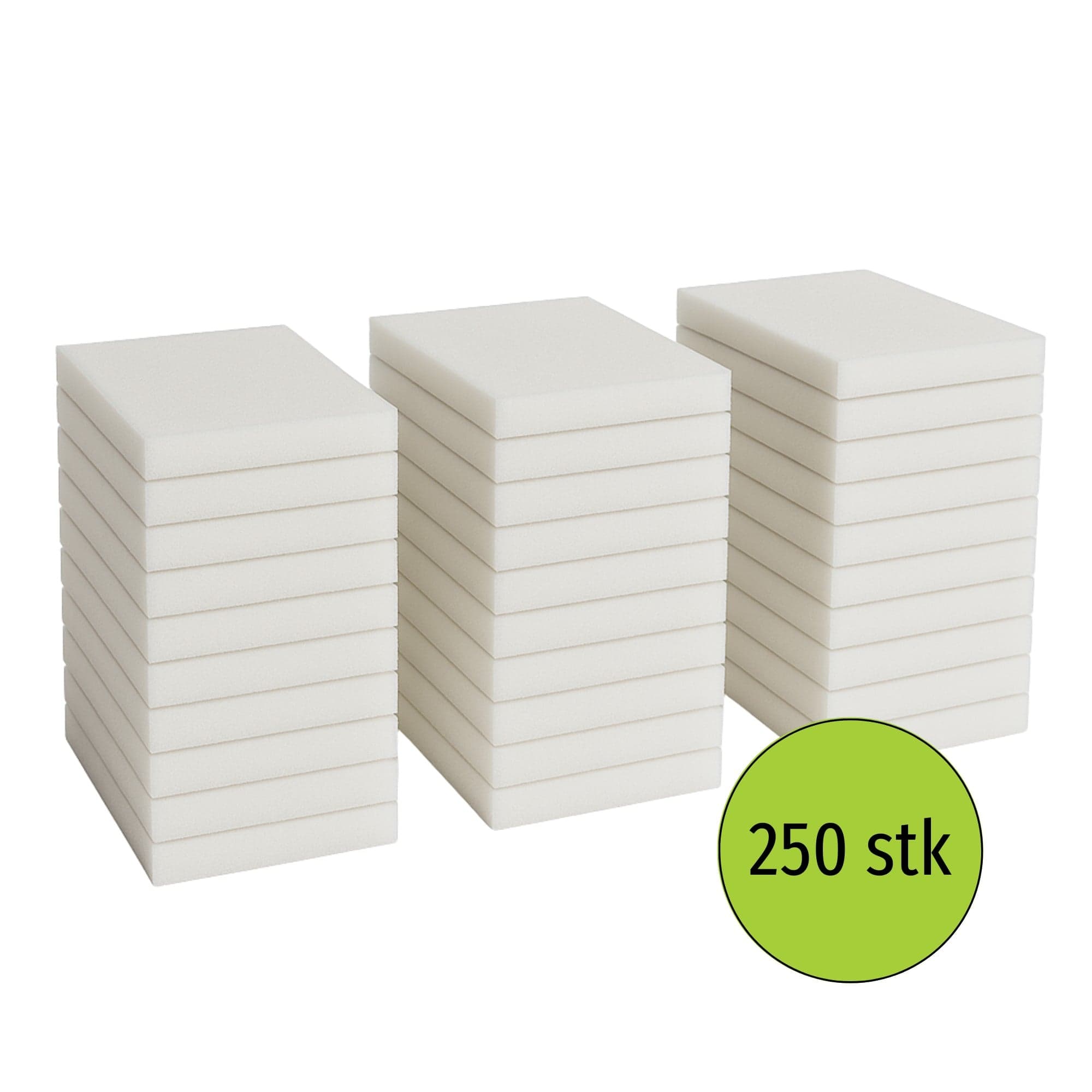 Vita slipsvampar 120x98x12 mm  250 st Korn P180