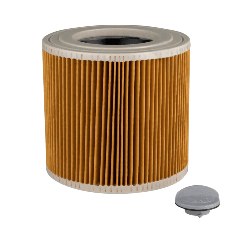 Patronfilter till Kärcher dammsugare  Passar WD2, WD3, SE 4001
