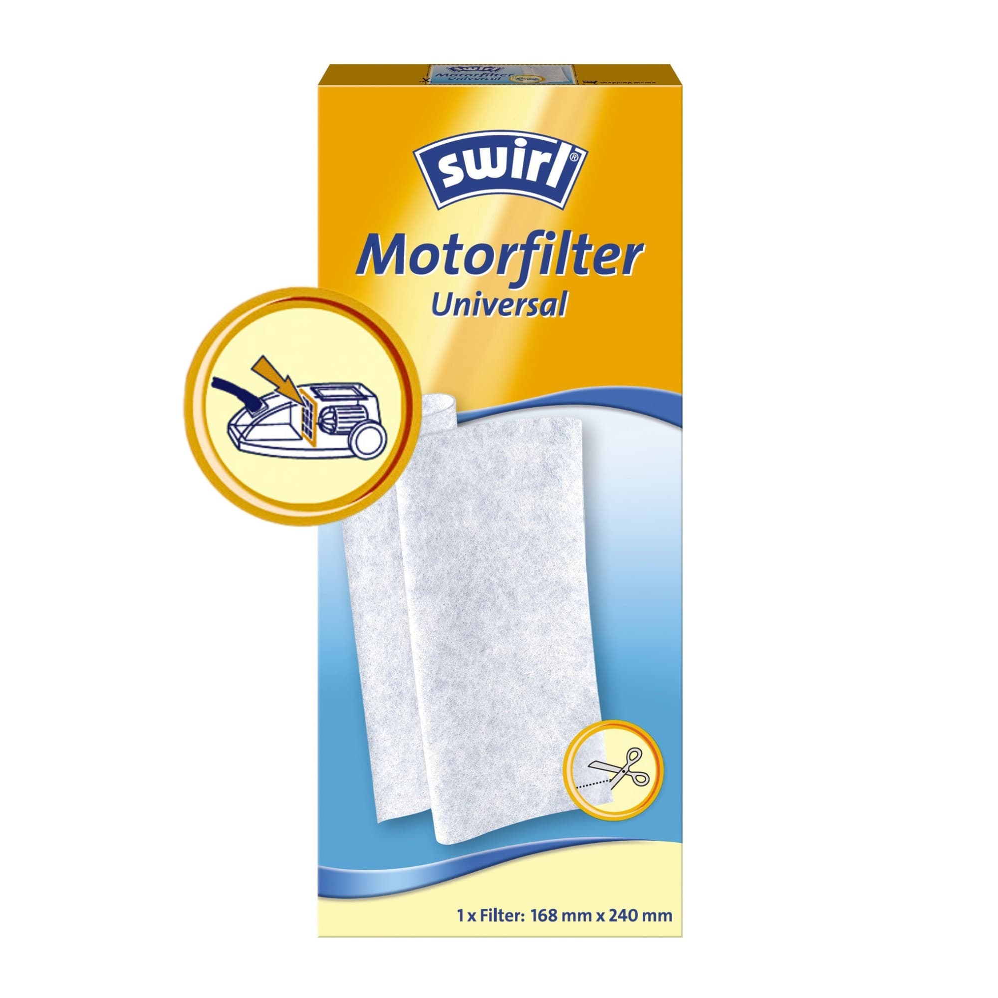 Swirl Universal Motorfilter till dammsugare