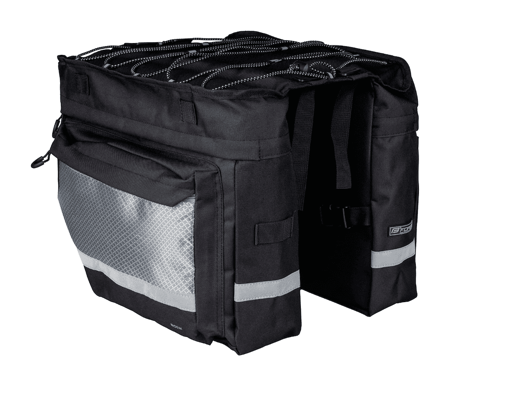 FORCE Noem Taske til Bagagebære - 2x10 Liter - Sort