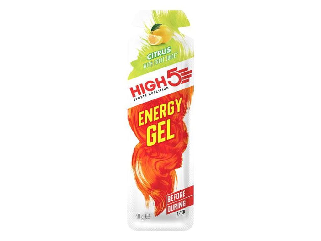 High5 EnergyGel -  Citrus 40 gram - Bedst før 31/7-26