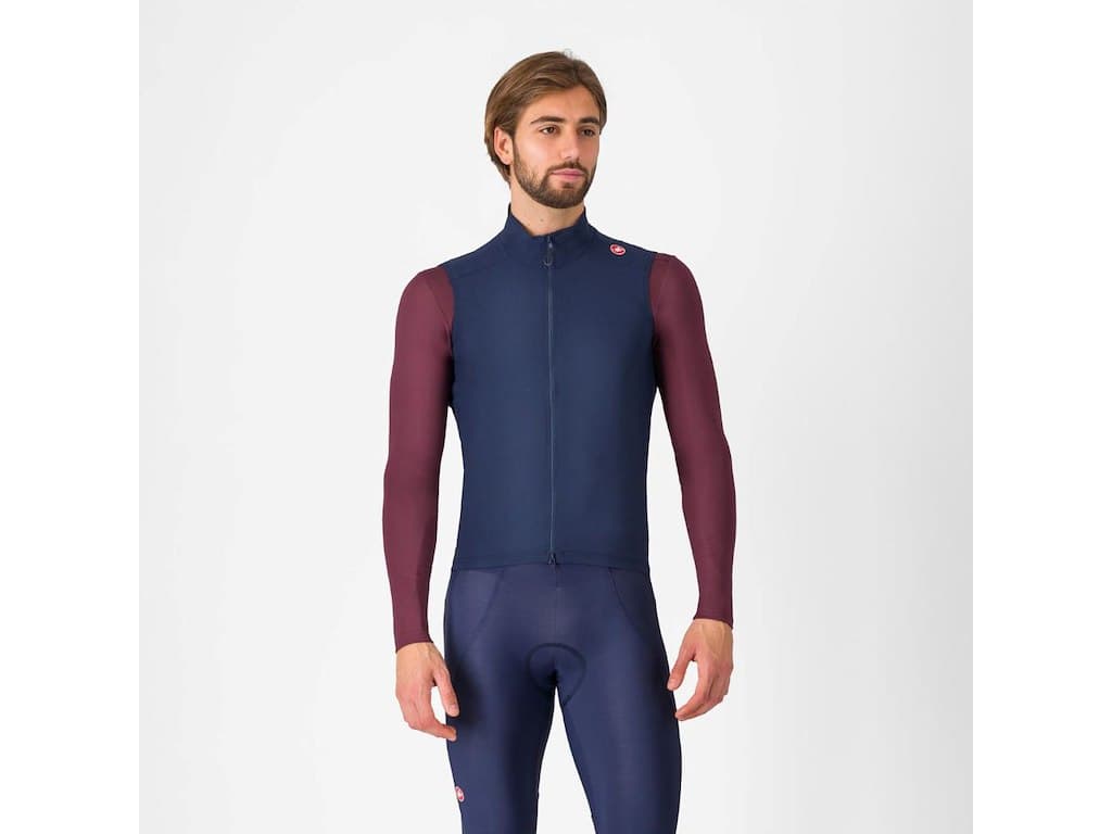Castelli Espresso Vest - Cykelvest - Belgian Blue - S