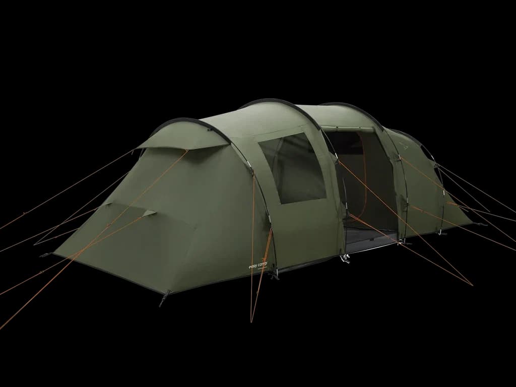 Easy Camp Leka Twin 6 - Tunnel telt - 6 personers - Grøn