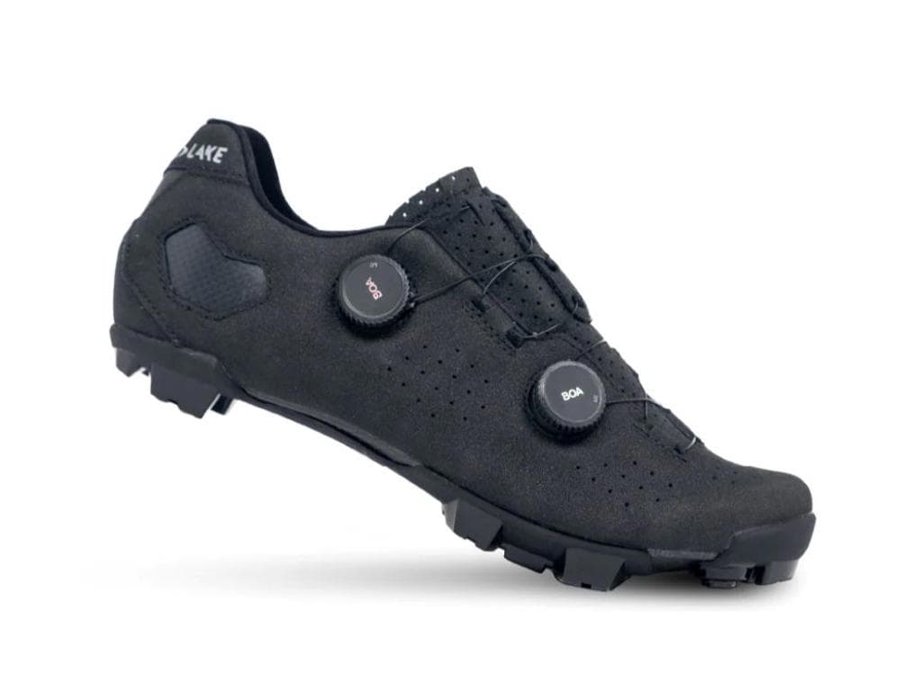 Lake MX333-X Race Wide - Cykelsko - MTB - Black/Silver Helcor - 48