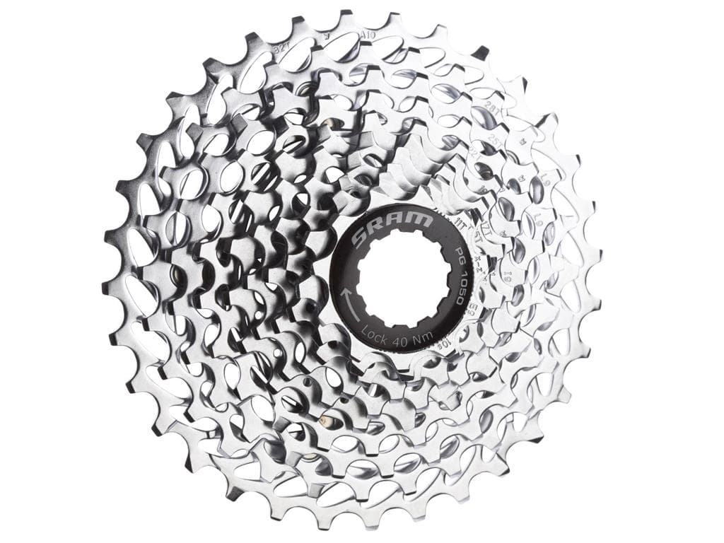 Sram PG-1050 kasette - 10 gear - 11-28 tands - X7/Rival