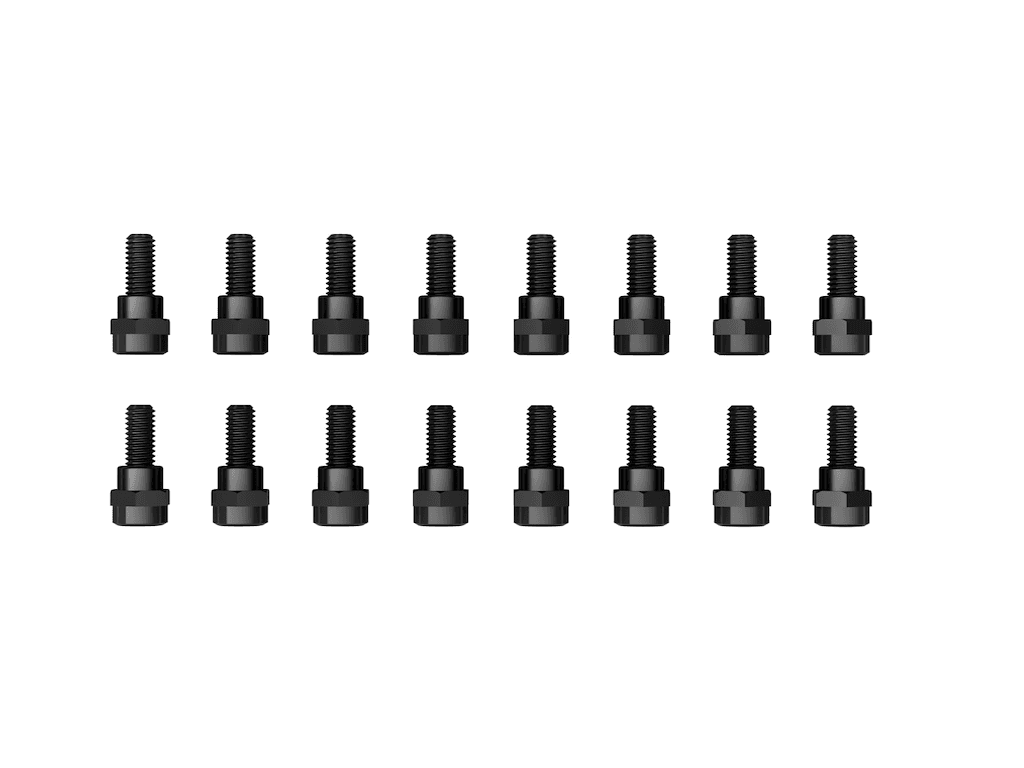 Syncros Squamish IV 16 Pins Flat - Pins - Sort - 10mm
