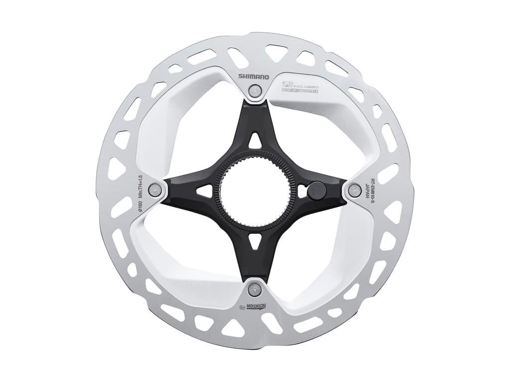 Shimano XT Rotor - Ice-Tech EM810-EXT - 180 mm med Ice-Tech Freeza - Til center lock
