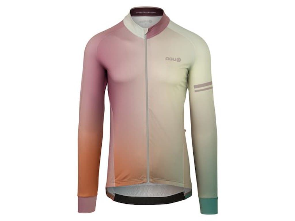 AGU Performance Gradient Jersey - Cykeltrøje - Lange ærmer - Herre - Mystic Green - M