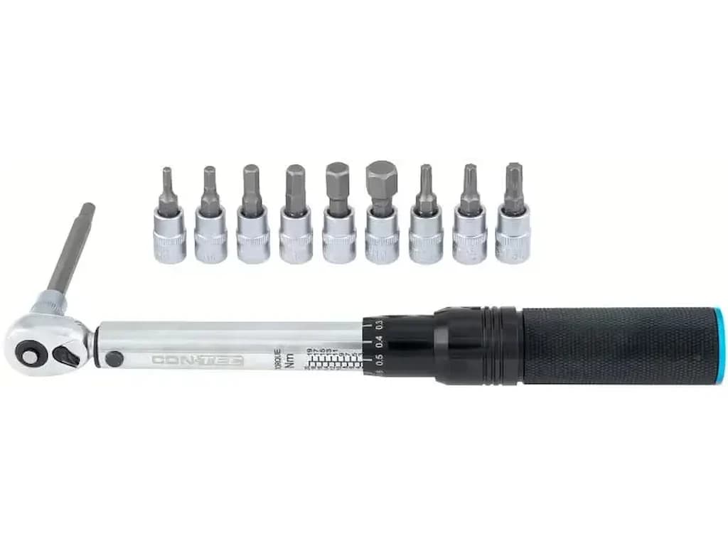 CONTEC TFM-Torch - Momentnøgle - 2-20 Nm - Sort/Sølv