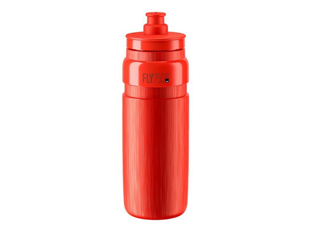 Elite Fly Tex - Drikkedunk 750ml  - Rød med grå logo