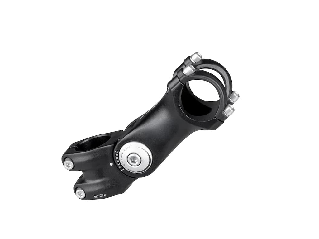 FORCE S6.4 frempind ø31,8/125mm justerbar i aluminium - Sort