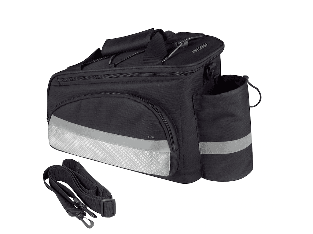 FORCE Slim Taske til Bagagebære - 9 Liter - Sort