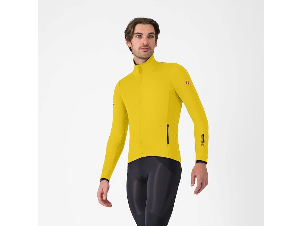 Castelli Alpha 150 Jacket - Cykeljakke - Mango Mojito/Black - S