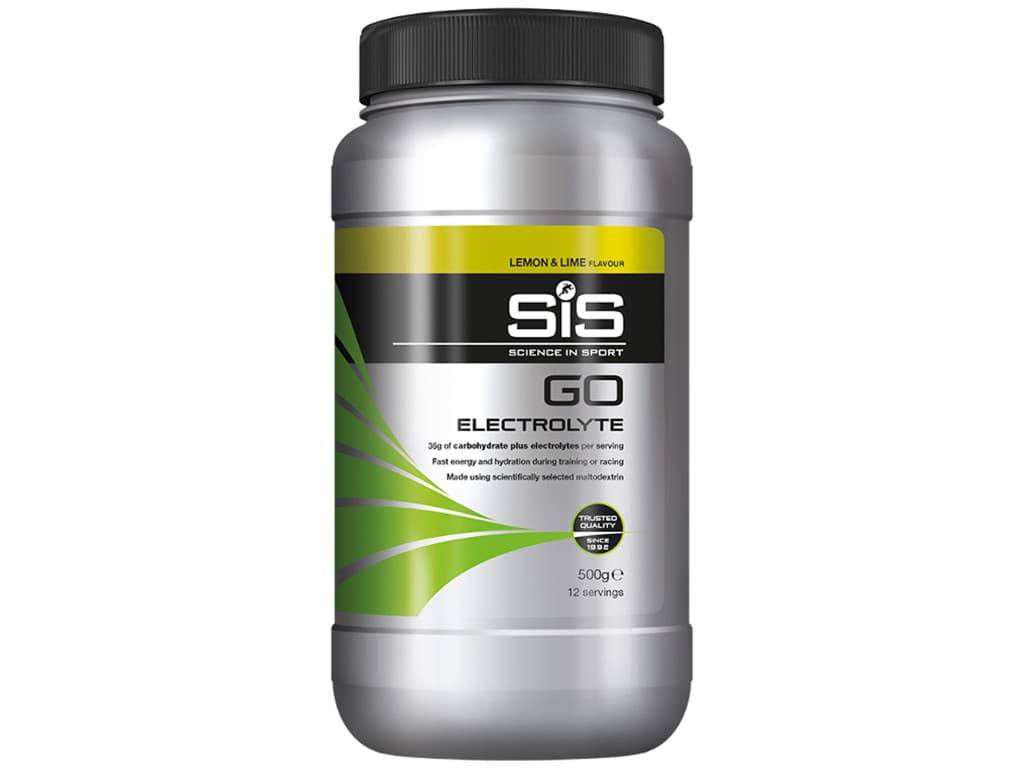 SIS GO Elektrolytter - elektrolytdrik - Citron og Lime - 500 gram