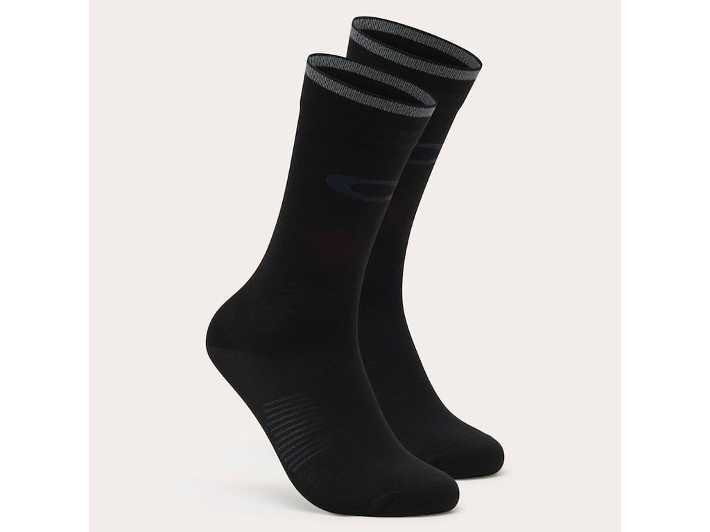 Oakley Cadence Socks 2.0 - Cykelstrømper - Pitch Black - M