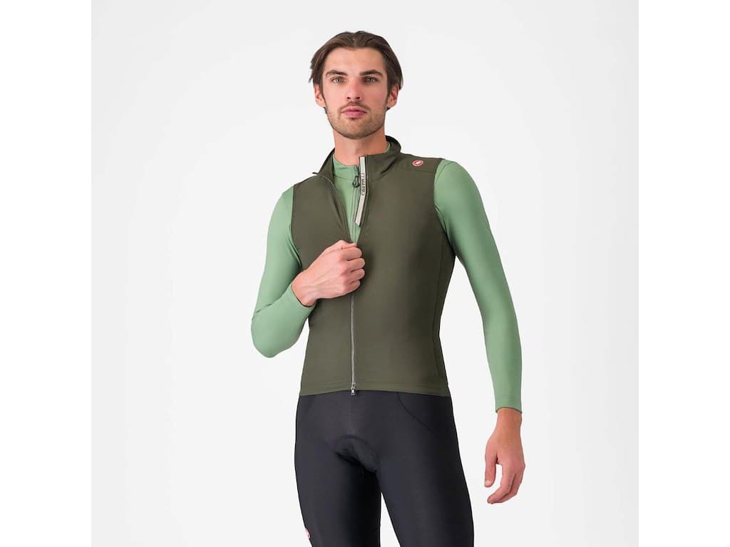 Castelli Espresso Vest - Cykelvest - Deep Green - S