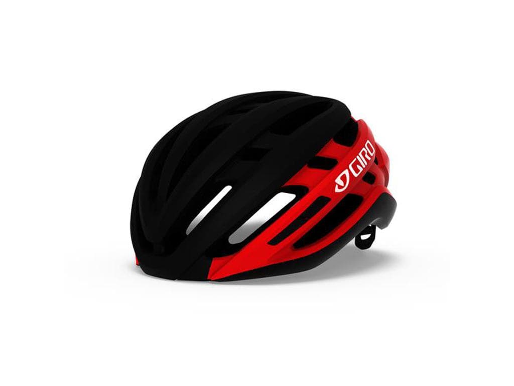 Giro Agilis Mips - Cykelhjelm - Str. 59-63 cm - Mat sort lys rød