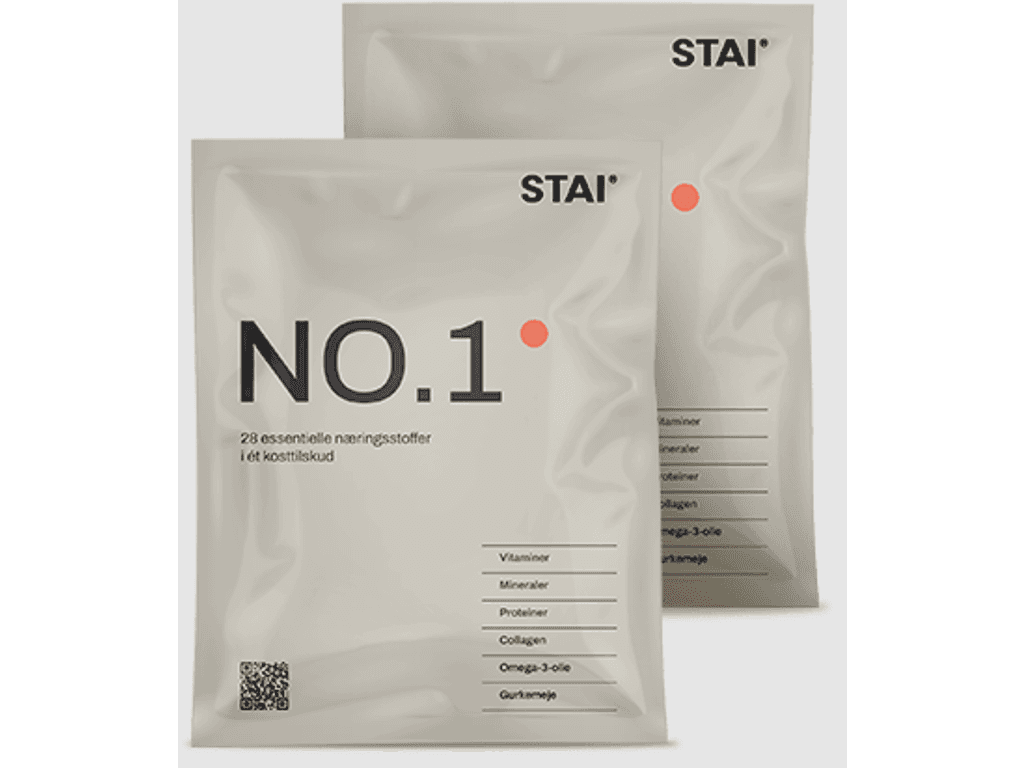 STAI - NO.1 m/ sød smag - Kosttilskud -  30 x 15 g