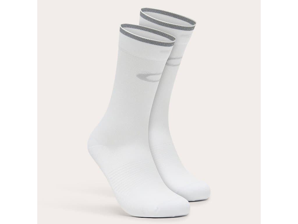 Oakley Cadence Socks 2.0 - Cykelstrømper - Hvid - L