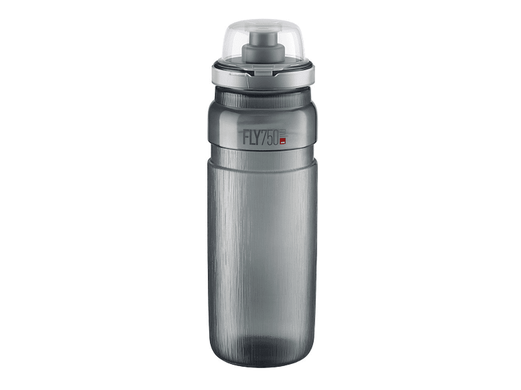 Elite Fly Tex MTB Drikkedunk 750ml Smoke med grå logo