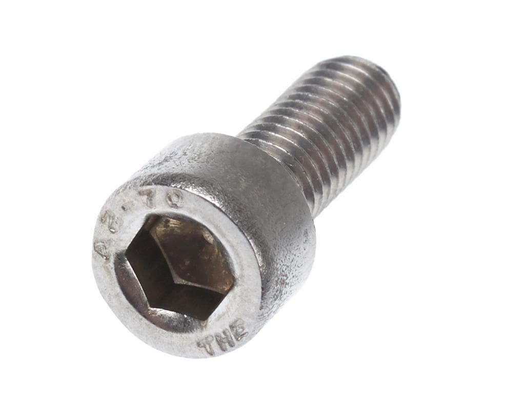 Unbrako skrue M5x25mm Rustfri