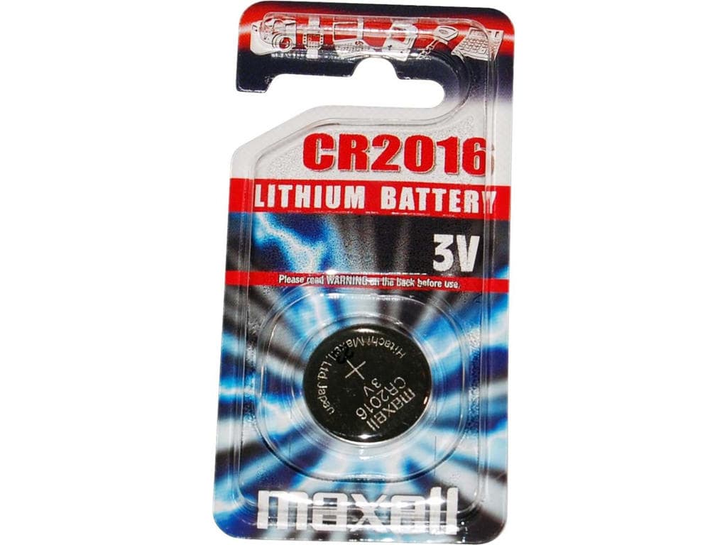 Maxell - Batteri - CR2016 Lithium 3v - 1 stk