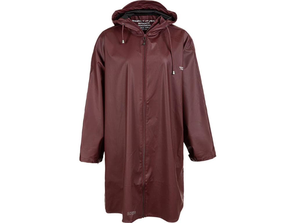 Weather Report - Flame W PU Rain Poncho W-PRO 5000 - Poncho - Sassafras - Str. S/M