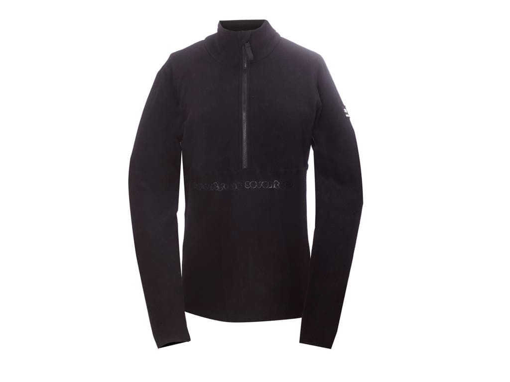 2117 OF SWEDEN Trollebo - Fleecetrøje - Half Zip - Dame - Sort - XL