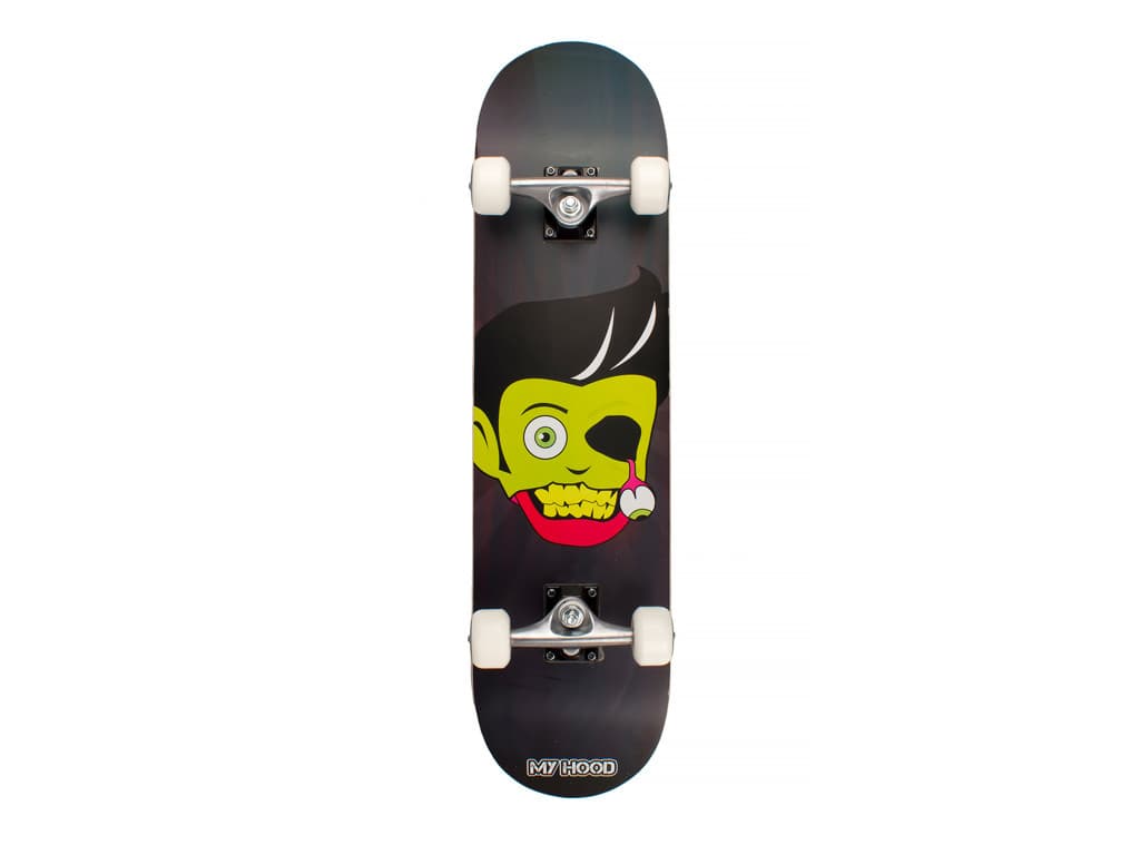 Skateboard My Hood - Sort Drop eye