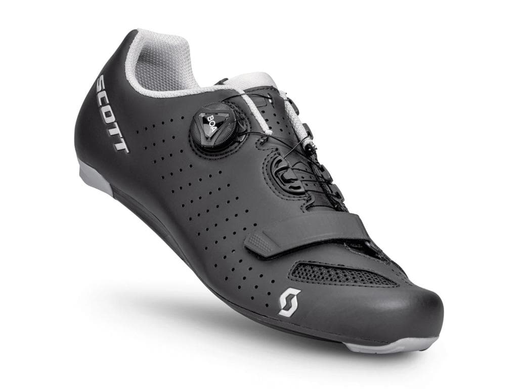 SCOTT Road Comp Boa - Landevejssko - Black/Silver - Str. 42