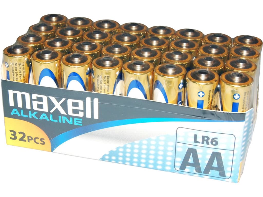 Maxell - Batteri - AA/LR06 Alkaline SP - 32 stk
