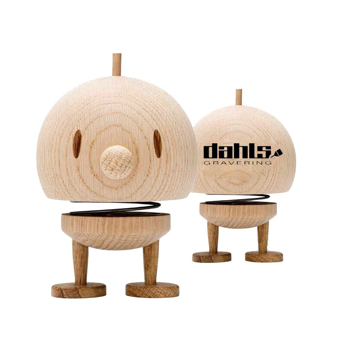 Hoptimist Bumle ubehandlet eg small - Hoptimist med gravering