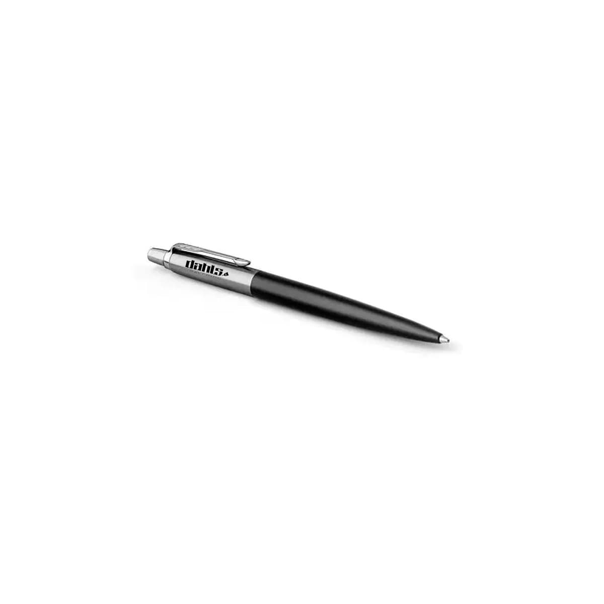 Parker Jotter Bond kuglepen i stål og mat sort - Personlige gaver til ham med gravering
