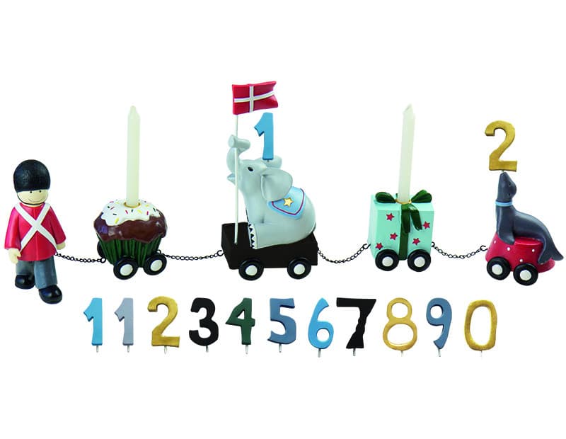 Kids By Friis Fødselsdagstog Garder - Kids By Friis med gravering