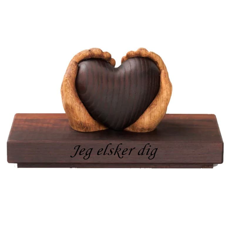 Maya Soele - jeg elsker dig - Maya Soele med gravering